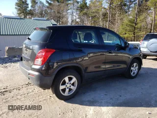 2016 Chevrolet Trax LS with VIN KL7CJNSB4GB655151, listed as a Copart auction lot 48184035 with 75,067 mi miles and Salvage Title. Bid and sale history available at carsss.com. Image 3.