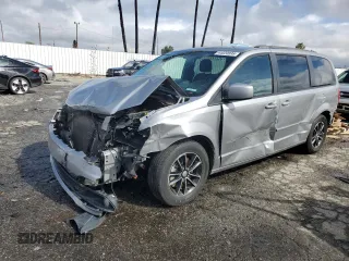 2016 Dodge Grand Caravan R/T with VIN 2C4RDGEG8GR312836, listed as a Copart auction lot 44020895 with 91,496 mi miles and Salvage Title. Bid and sale history available at DreamBid. Image 1.