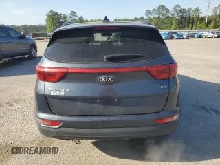 2018 Kia Sportage EX with VIN KNDPNCAC3J7319878, listed as a Copart auction lot 52171425 with 100,612 mi miles and Salvage title. Bid and sale history available at DreamBid. Image 6.