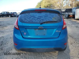 2013 Ford Fiesta SE with VIN 3FADP4EJ1DM174240, listed as a Copart auction lot 50500335 with 163,738 mi miles and Salvage Title. Bid and sale history available at carsss.com. Image 6.