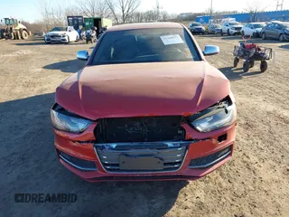 2014 Audi S4 Premium Plus with VIN WAUDGAFL3EA078839, listed as a IAAI auction lot 41428351 with 55,582 mi miles. Bid and sale history available at carsss.com. Image 6.
