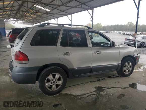 2005 Hyundai Santa Fe GLS with VIN KM8SC13E55U944711, listed as a Copart auction lot 47518465 with 174,792 mi miles and Salvage Title. Bid and sale history available at carsss.com. Image 3.