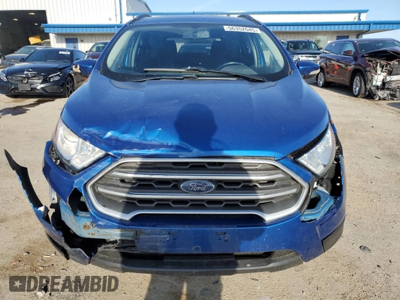 2018 Ford EcoSport SE z VIN MAJ6P1UL6JC171082, wystawiony jako Copart lot #56352645 z przebiegiem 86 094 mil mil oraz Czysty tytuł • Clean title. Historia ofert i sprzedaży dostępna na DreamBid. Obrazek 5.
