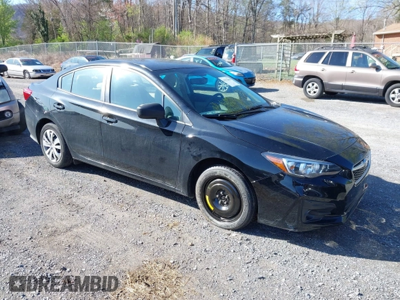 2019 Subaru Impreza with VIN 4S3GKAB68K3623755, listed as a IAAI auction lot 41933894 with 39,522 mi miles. Bid and sale history available at carsss.com. Image 1.