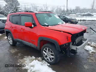2016 Jeep Renegade Latitude with VIN ZACCJBBT2GPC78349, listed as a IAAI auction lot 41532713 with 162,330 mi miles. Bid and sale history available at carsss.com. Image 1.