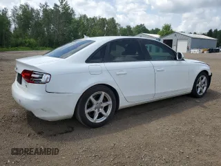 2009 Audi A4 with VIN WAULF68K59N025039, listed as a Copart auction lot 61571575 with Not provided miles and Salvage title. Bid and sale history available at DreamBid. Image 3.