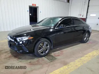 2020 Mercedes-Benz A 220 with VIN W1K3G4FB4LW044597, listed as a Copart auction lot 54660955 with 36,232 mi miles and Salvage title. Bid and sale history available at DreamBid. Image 1.