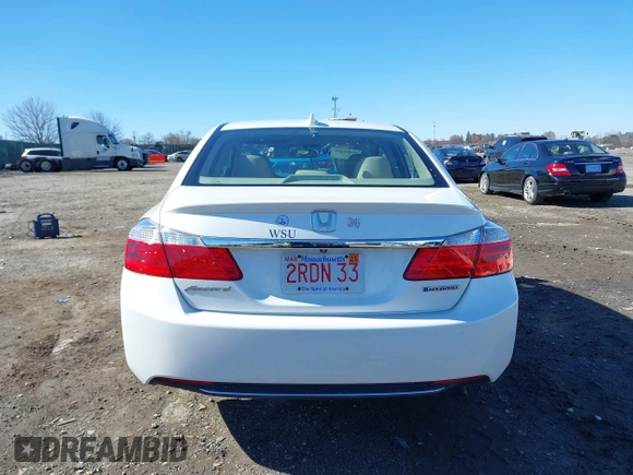 2014 Honda Accord EX-L with VIN 1HGCR6F54EA004550, listed as a IAAI auction lot 41843292 with Not Provided miles and . Bid and sale history available at DreamBid. Image 15.