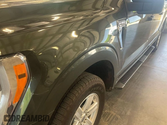 2021 Ford F-150 XL with VIN 1FTEW1CBXMKD42041, listed as a IAAI auction lot 42043742 with 111,018 mi miles and . Bid and sale history available at DreamBid. Image 1.