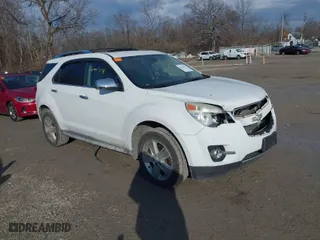 2012 Chevrolet Equinox LTZ with VIN 2GNALFEK0C1338118, listed as a IAAI auction lot 41661314 with 236,978 mi miles. Bid and sale history available at carsss.com. Image 1.