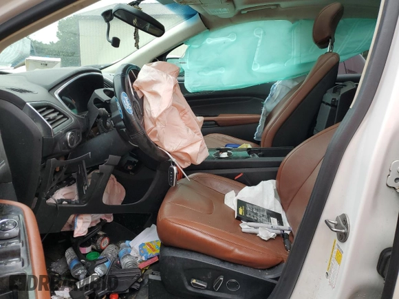 2015 Ford Edge Titanium with VIN 2FMTK4K84FBB07704, listed as a Copart auction lot 48859925 with 0 mi miles and Non Repairable. Bid and sale history available at carsss.com. Image 7.
