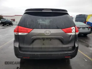 2012 Toyota Sienna XLE with VIN 5TDDK3DC1CS030952, listed as a Copart auction lot 85480444 with 222,158 mi miles and Salvage Title. Bid and sale history available at carsss.com. Image 6.