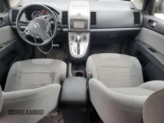 2012 Nissan Sentra S with VIN 3N1AB6AP9CL670489, listed as a Copart auction lot 57072585 with 180,791 mi miles and Salvage title. Bid and sale history available at DreamBid. Image 8.
