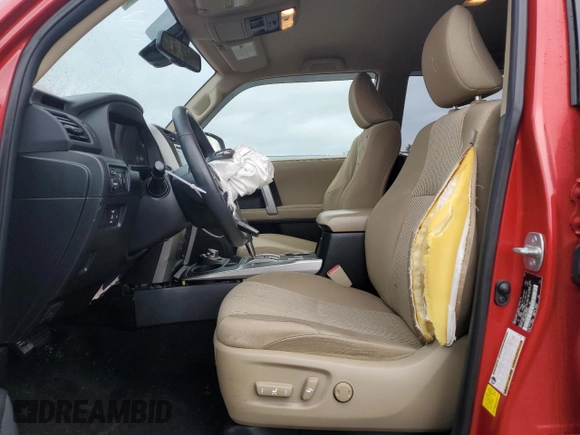 2022 Toyota 4Runner SR5 with VIN JTEMU5JR4N6019845, listed as a Copart auction lot 51411635 with 43,311 mi miles and Salvage title. Bid and sale history available at DreamBid. Image 7.