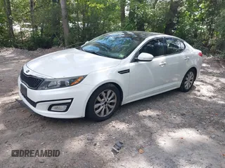 2015 Kia Optima EX with VIN 5XXGN4A75FG416779, listed as a IAAI auction lot 42642416 with 145,683 mi miles and . Bid and sale history available at DreamBid. Image 2.