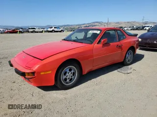 1987 Porsche 944 z VIN WP0AB0948HN475432, wystawiony jako Copart lot #56987175 z przebiegiem 92 138 mil mil oraz Czysty tytuł • Clean title. Historia ofert i sprzedaży dostępna na DreamBid. Obrazek 1.