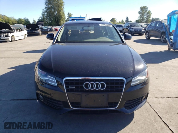 2009 Audi A4 Prestige with VIN WAUMK78K29A109056, listed as a Copart auction lot 60654924 with 131,001 mi miles and Salvage title. Bid and sale history available at DreamBid. Image 5.