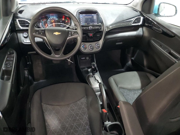 2021 Chevrolet Spark 1LT with VIN KL8CD6SA9MC719206, listed as a Copart auction lot 50942725 with 77,561 mi miles and Salvage Title. Bid and sale history available at carsss.com. Image 8.