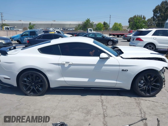 2015 Ford Mustang GT with VIN 1FA6P8CF5F5314703, listed as a IAAI auction lot 42151246 with 96,283 mi miles and . Bid and sale history available at carsss.com. Image 14.
