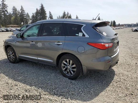 2015 Infiniti QX60 with VIN 5N1AL0MMXFC547546, listed as a Copart auction lot 54595005 with 114,560 mi miles and Salvage Title. Bid and sale history available at DreamBid. Image 2.