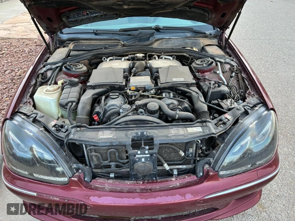 2003 Mercedes-Benz S with VIN WDBNG76J93A337922, listed as a Copart auction lot 55943475 with 135,103 mi miles and Clean Title. Bid and sale history available at DreamBid. Image 7.