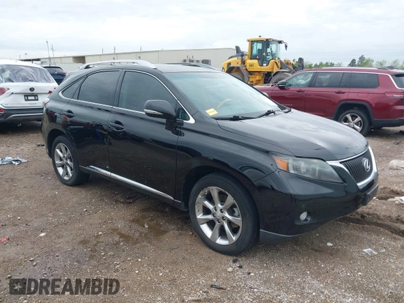 2012 Lexus RX with VIN 2T2ZK1BA1CC079357, listed as a IAAI auction lot 41878751 with 153,466 mi miles and . Bid and sale history available at carsss.com. Image 1.