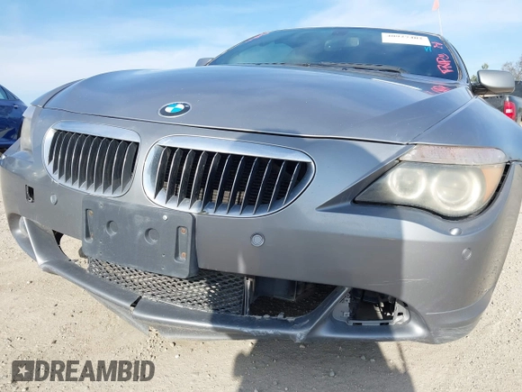 2007 BMW 6 Series 650i with VIN WBAEK13547CN82672, listed as a IAAI auction lot 40927402 with 183,197 mi miles. Bid and sale history available at carsss.com. Image 6.