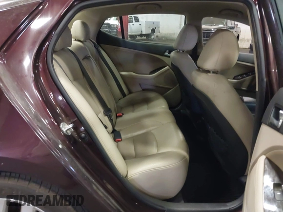 2015 Kia Optima EX with VIN 5XXGN4A70FG351257, listed as a IAAI auction lot 42485314 with 94,579 mi miles and . Bid and sale history available at DreamBid. Image 8.