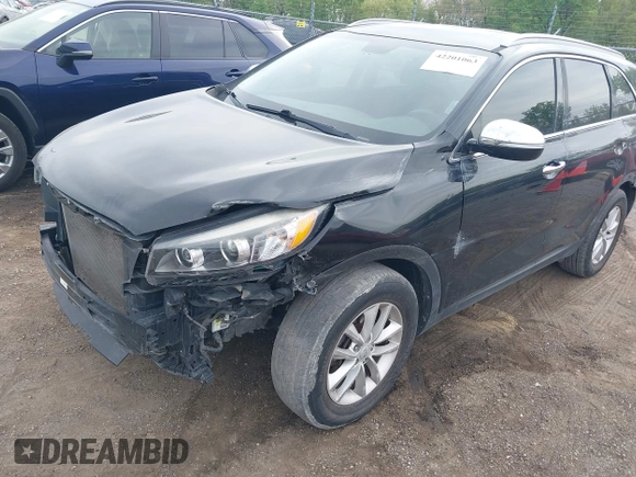 2018 Kia Sorento LX with VIN 5XYPG4A51JG352947, listed as a IAAI auction lot 42201063 with 111,431 mi miles and . Bid and sale history available at DreamBid. Image 6.