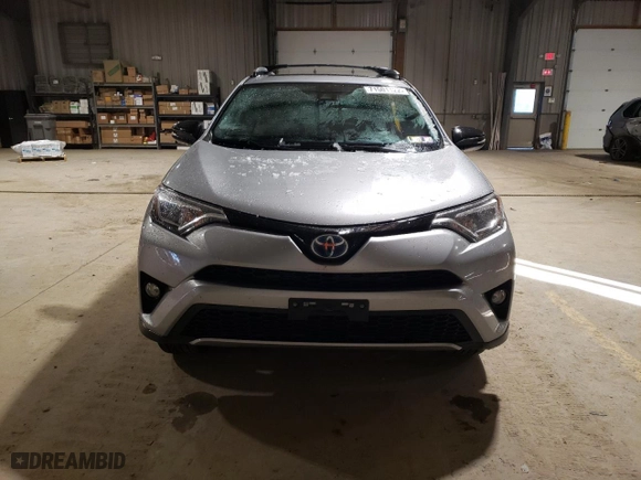 2017 Toyota RAV4 Hybrid SE with VIN JTMJJREV1HD103457, listed as a Copart auction lot 71501122 with 43,274 mi miles. Bid and sale history available at carsss.com. Image 5.