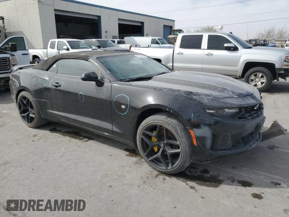 2019 Chevrolet Camaro 1LT with VIN 1G1FB3DXXK0135995, listed as a Copart auction lot 51190475 with 0 mi miles and Clean Title. Bid and sale history available at carsss.com. Image 4.