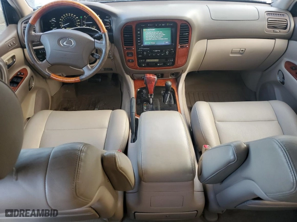 2002 Lexus LX 470 with VIN JTJHT00W623514867, listed as a Copart auction lot 79679294 with 177,542 mi miles and Clean Title. Bid and sale history available at carsss.com. Image 8.