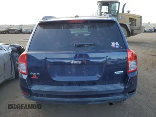2013 Jeep Compass Latitude with VIN 1C4NJDEB4DD119060, listed as a Copart auction lot 84565434 with 151,225 mi miles and Salvage Title. Bid and sale history available at carsss.com. Image 6.