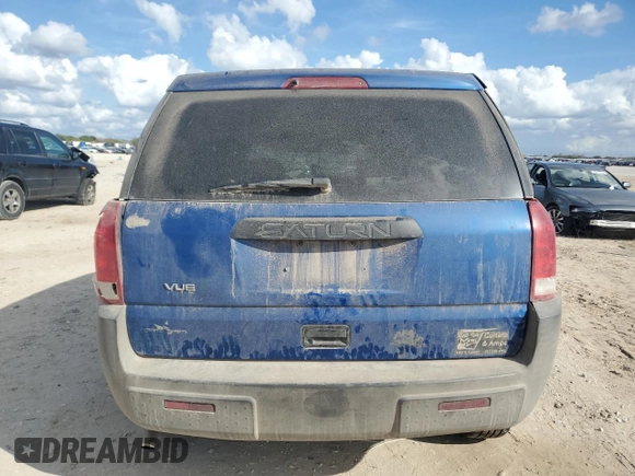 2004 Saturn VUE with VIN 5GZCZ23DX4S848540, listed as a Copart auction lot 85578264 with Not Provided miles and Non Repairable. Bid and sale history available at DreamBid. Image 6.