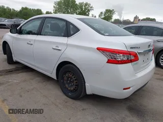 2014 Nissan Sentra S with VIN 3N1AB7AP5EL665265, listed as a IAAI auction lot 42142077 with 183,767 mi miles and . Bid and sale history available at DreamBid. Image 3.