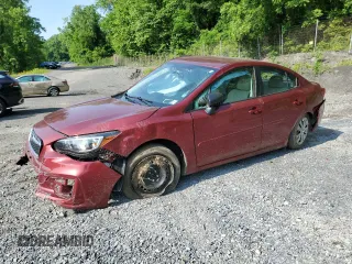 2019 Subaru Impreza with VIN 4S3GKAB68K3617597, listed as a Copart auction lot 60552735 with 29,450 mi miles and Salvage title. Bid and sale history available at DreamBid. Image 1.