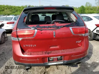 2012 Lincoln MKX with VIN 2LMDJ6JK9CBL05601, listed as a Copart auction lot 49788364 with 159,263 mi miles and Salvage Title. Bid and sale history available at carsss.com. Image 6.