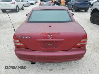 2001 Mercedes-Benz SLK-Class with VIN WDBKK65FX1F182919, listed as a Copart auction lot 76783614 with Not Provided miles and Non Repairable. Bid and sale history available at carsss.com. Image 6.