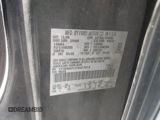 2001 Ford F-150 XLT с VIN 1FTRW07L31KA17614, выставлен на аукционе IAAI как лот 42522640 с пробегом Не указан миль и . История ставок и продаж доступна на DreamBid. Изображение 9.