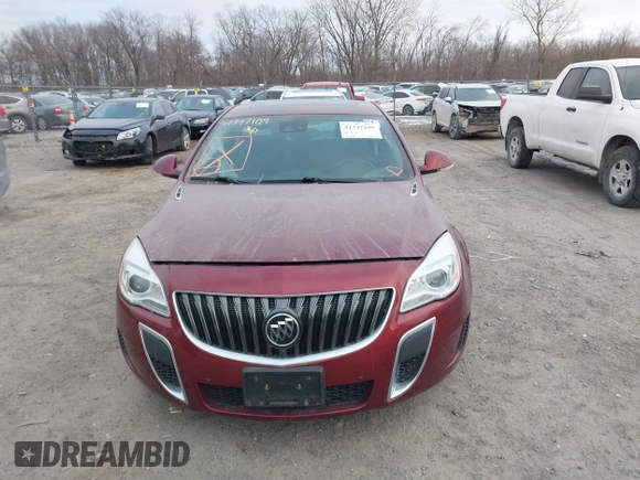 2016 Buick Regal GS with VIN 2G4GV5GX1G9199152, listed as a IAAI auction lot 41347109 with 85,614 mi miles and . Bid and sale history available at DreamBid. Image 12.