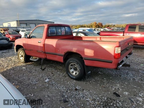 1995 Toyota T100 z VIN JT4VD21E7S0004632, wystawiony jako Copart lot #79314784 z przebiegiem 248 834 mil mil oraz Tytuł czysty. Historia ofert i sprzedaży dostępna na DreamBid. Obrazek 2.