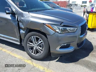 2018 Infiniti QX60 with VIN 5N1DL0MN8JC517525, listed as a IAAI auction lot 41993307 with 38,130 mi miles and . Bid and sale history available at DreamBid. Image 6.