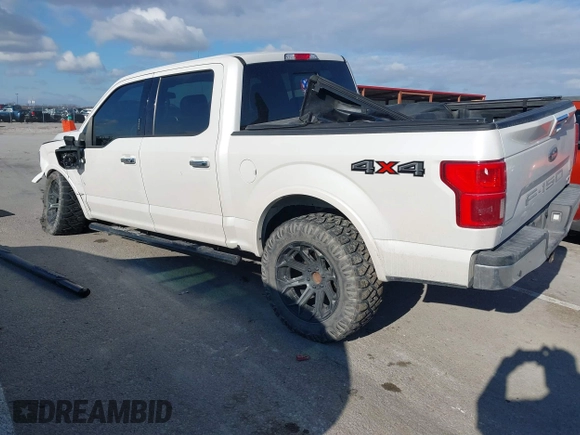 2019 Ford F-150 XL with VIN 1FTEW1EP0KFB38296, listed as a IAAI auction lot 41078929 with 72,251 mi miles. Bid and sale history available at carsss.com. Image 3.