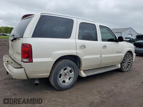 2005 Cadillac Escalade z VIN 1GYEK63N95R204674, wystawiony jako Copart lot #55854175 z przebiegiem 303 771 mil mil oraz Tytuł czysty. Historia ofert i sprzedaży dostępna na DreamBid. Obrazek 3.