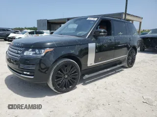 2016 Land Rover Range Rover с VIN SALGV3EF5GA259031, выставлен на аукционе Copart как лот 59727765 с пробегом 57 878 миль миль и Списание • Salvage title. История ставок и продаж доступна на DreamBid. Изображение 1.