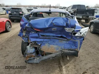 2012 Kia Rio LX with VIN KNADM4A30C6076872, listed as a Copart auction lot 47853135 with 0 mi miles and Salvage Title. Bid and sale history available at carsss.com. Image 6.