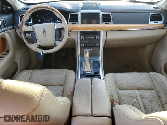 2011 Lincoln MKS EcoBoost with VIN 1LNHL9FTXBG615029, listed as a Copart auction lot 49040785 with Not Provided miles and Salvage Title. Bid and sale history available at DreamBid. Image 8.