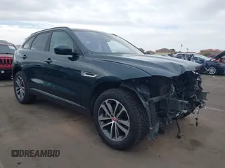 2017 Jaguar F-Pace 35t Premium with VIN SADCJ2BV5HA882792, listed as a IAAI auction lot 41558407 with 30,082 mi miles and . Bid and sale history available at DreamBid. Image 1.