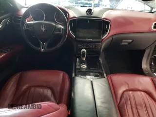 2017 Maserati Ghibli S Q4 with VIN ZAM57RTA3H1197726, listed as a Copart auction lot 71632372 with 0 mi miles. Bid and sale history available at carsss.com. Image 8.