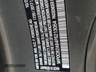 2023 Porsche 718 Boxster S z VIN WP0CB2A84PS213054, wystawiony jako Copart lot #41456354 z przebiegiem 2396 mil mil oraz . Historia ofert i sprzedaży dostępna na DreamBid. Obrazek 12.